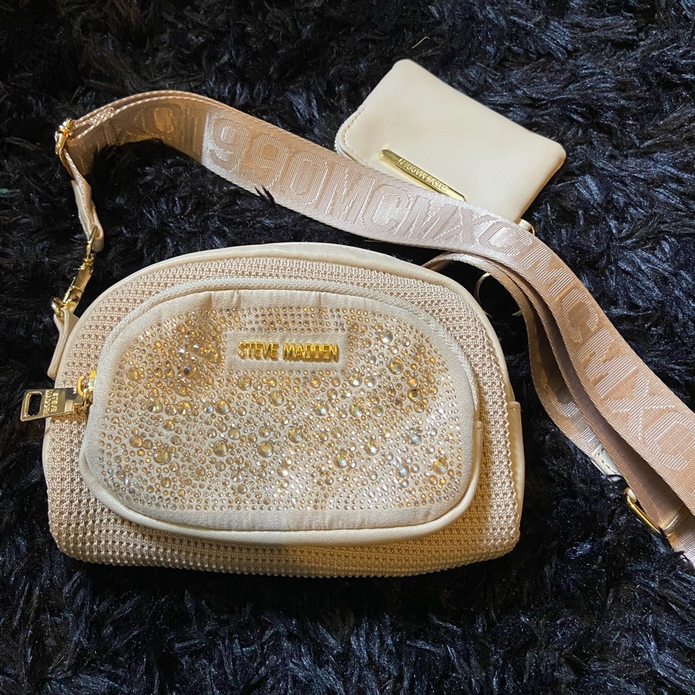 Steve Madden Rhinestone Purse - Picture 2 of 7